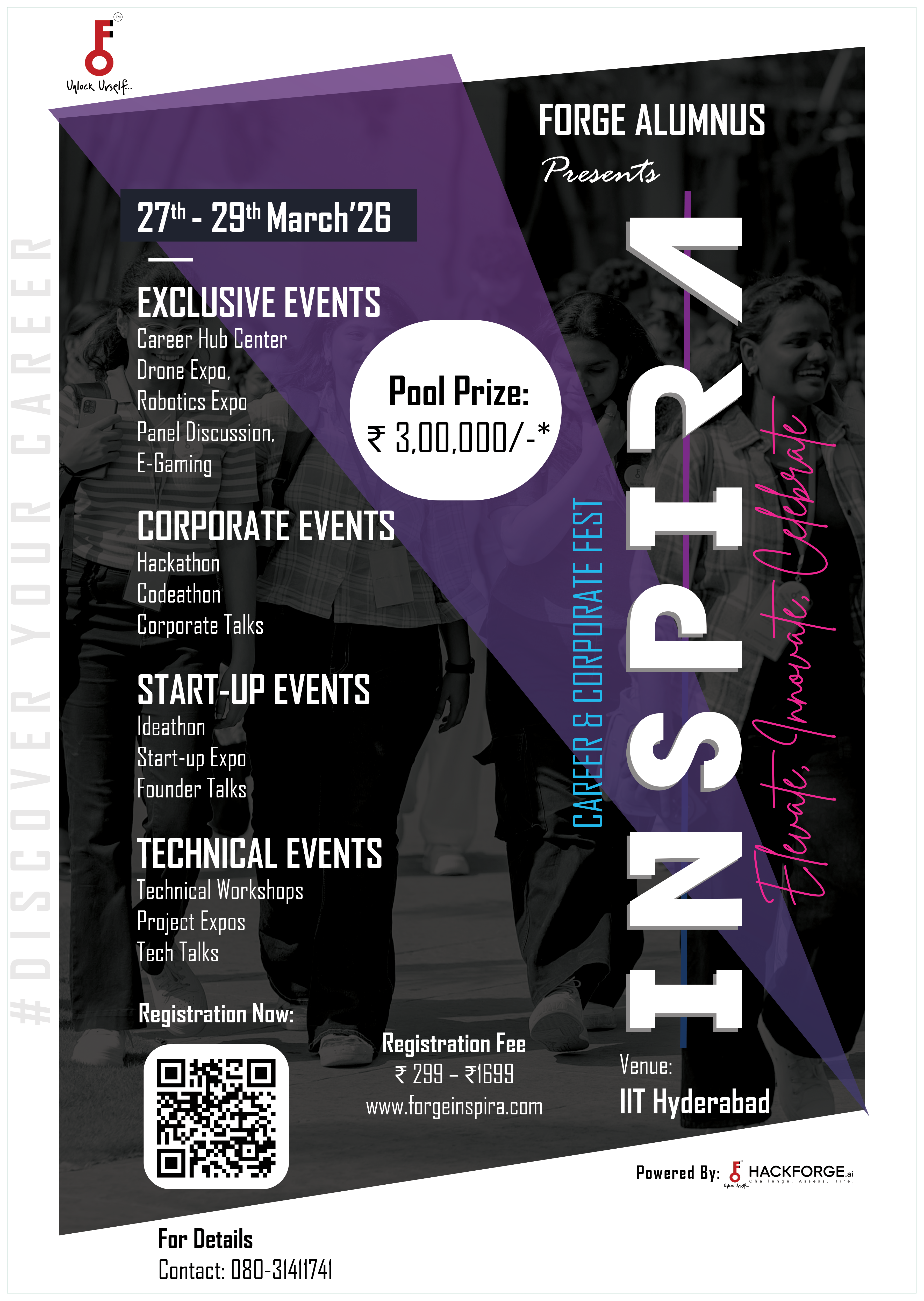 Registration Form - Forge Inspira 2026 | Grab Your Passes
